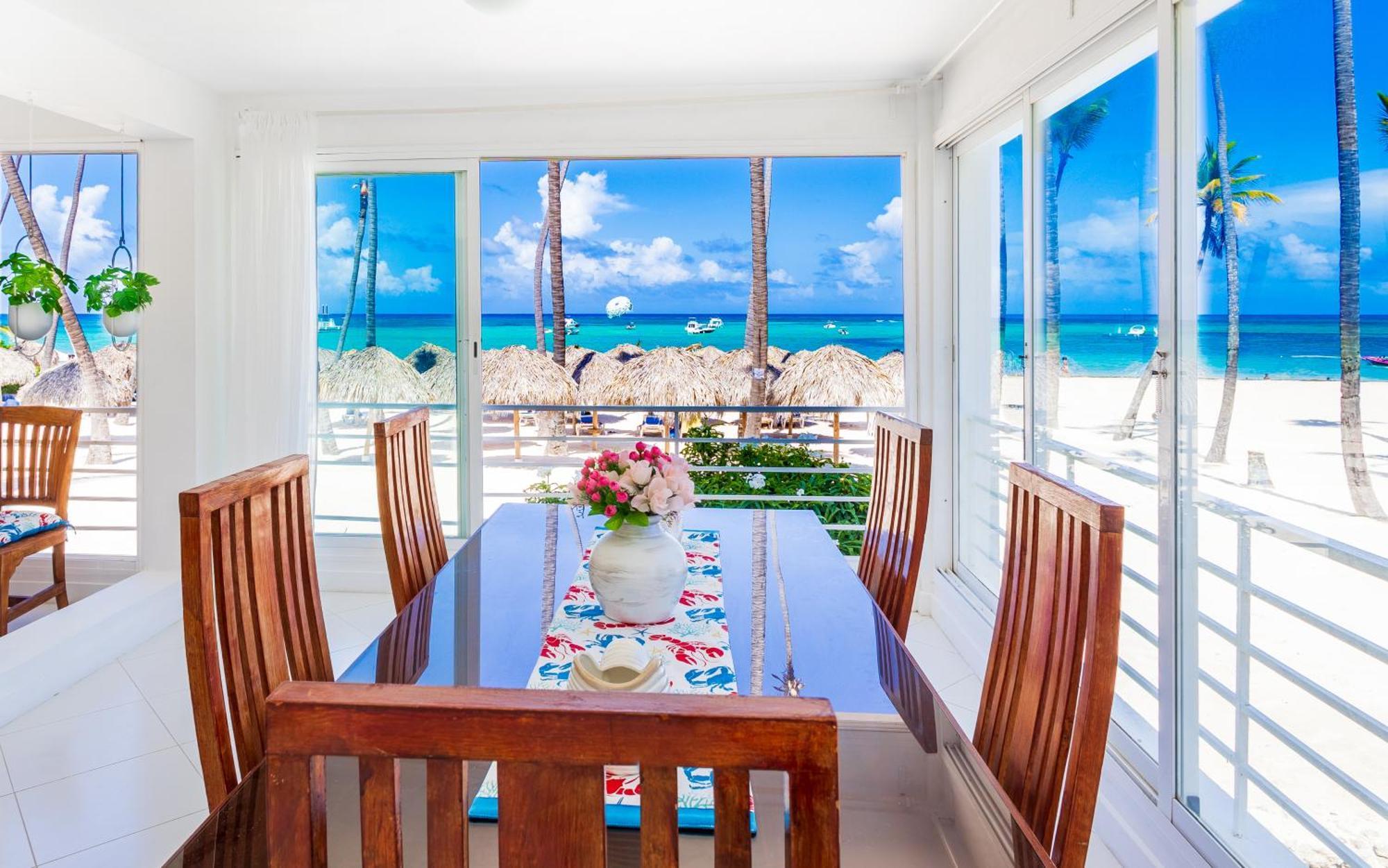 Prime Ocean View Punta Cana Apartments - 3-Bedroom Getaway With Private Terrace On Bavaro Beach Dış mekan fotoğraf