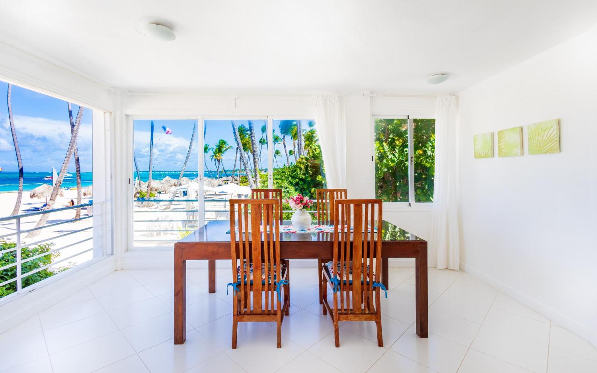 Prime Ocean View Punta Cana Apartments - 3-Bedroom Getaway With Private Terrace On Bavaro Beach Dış mekan fotoğraf