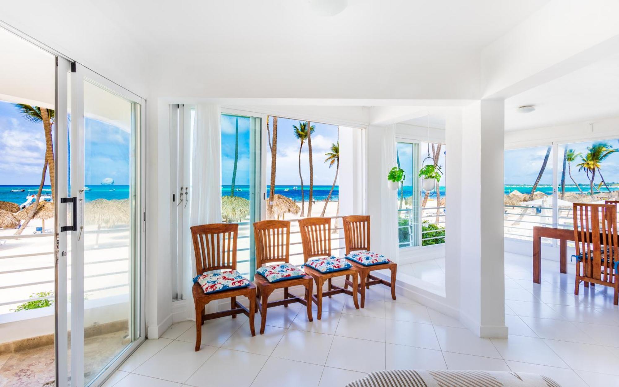 Prime Ocean View Punta Cana Apartments - 3-Bedroom Getaway With Private Terrace On Bavaro Beach Dış mekan fotoğraf